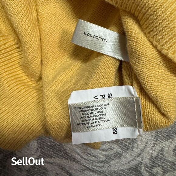 Cutter & Buck Men's Yellow Vintage Golf Sweater Vest Size XXL - Picture 8 of 8